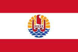 vlajka Francouzská Polynésie