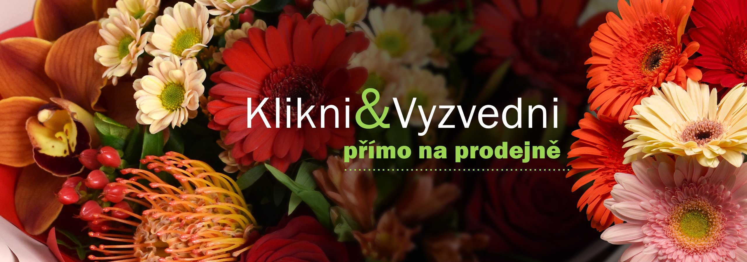 Květiny AMVOR | Vyzvednutí na prodejně